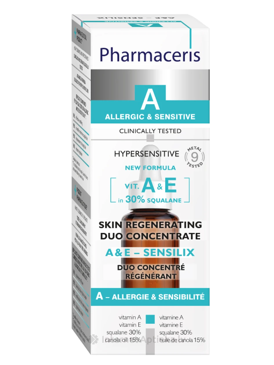 Pharmaceris A A&E-Sensilix serums ar vit.A un E 8%, 30 ml | internetaptieka.lv