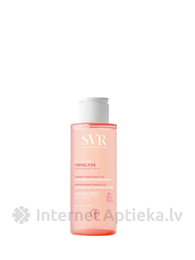 SVR TOPIALYSE GEL LAVANT успокаивающий гель для умывания, 100 мл | internetaptieka.lv