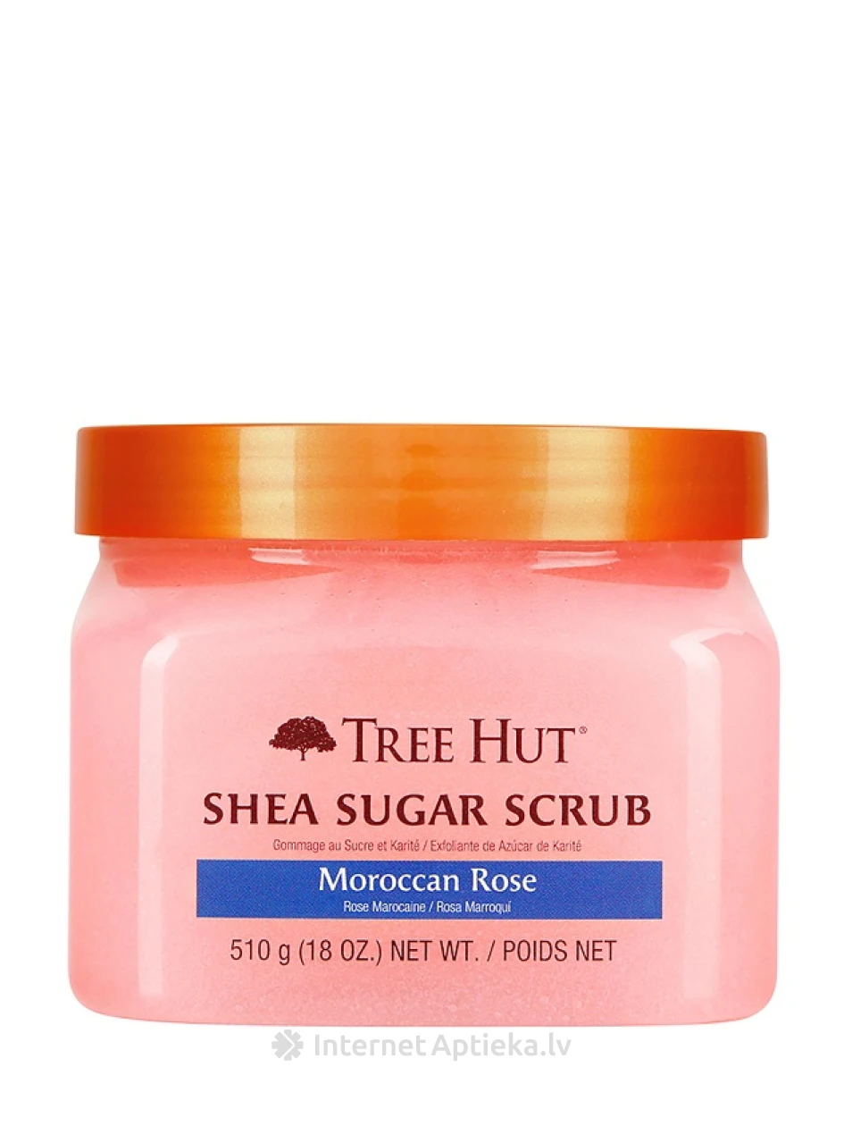 Tree Hut Ķermeņa skrubis Moroccan Rose, 510 g | internetaptieka.lv