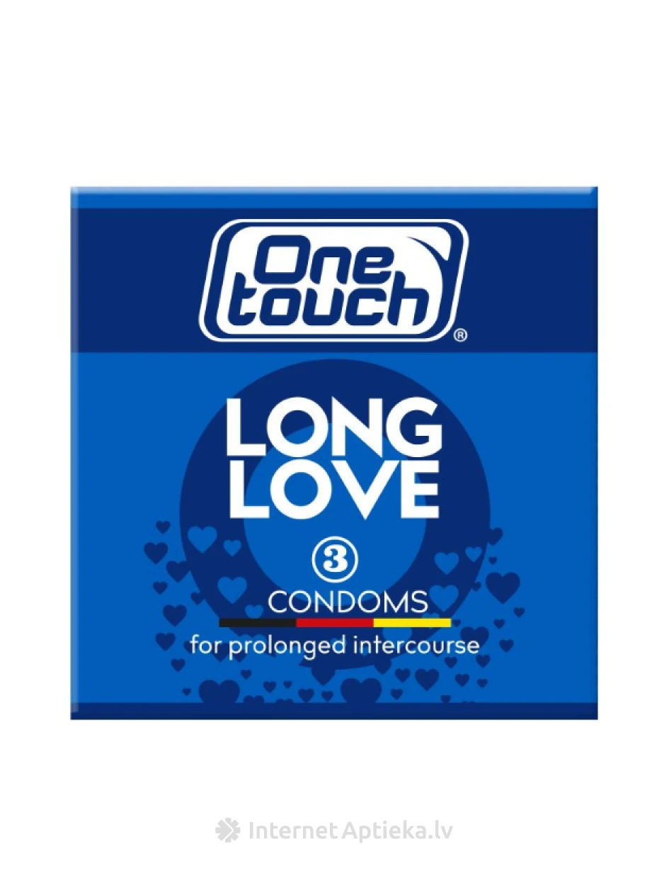 One Touch Long love kondoomid, 3 tk. | internetaptieka.lv