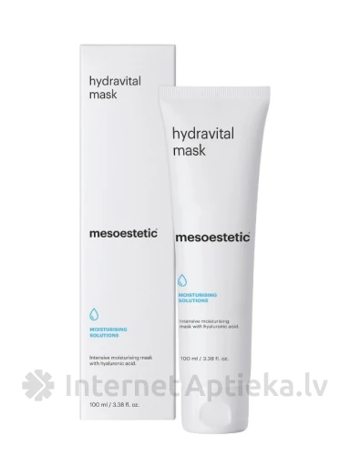 Mesoestetic hydravital mask интенсивно увлажняющая, восстанавливающая маска, 100 мл | internetaptieka.lv