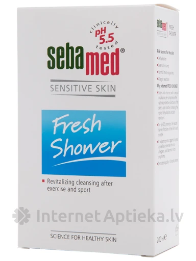 SEBAMED Fresh гель для душа для чувствительной кожи, 200 мл | internetaptieka.lv