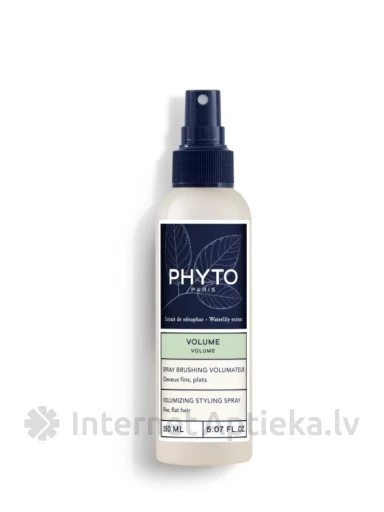 PHYTO VOLUME apjoma veidošanas līdzeklis plāniem, smalkiem matiem, 150 ml | internetaptieka.lv