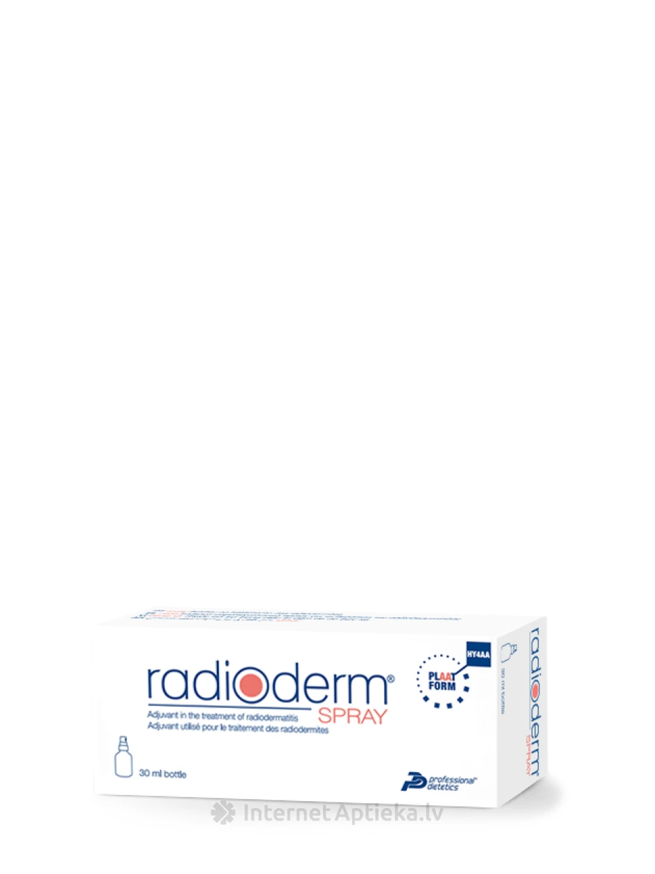 Radioderm аэрозоль для нанесения на кожу, 30 мл | internetaptieka.lv