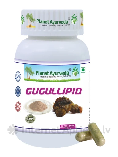 Planet Ayurveda® Gugullipid Organic, 60 kapsulas | internetaptieka.lv