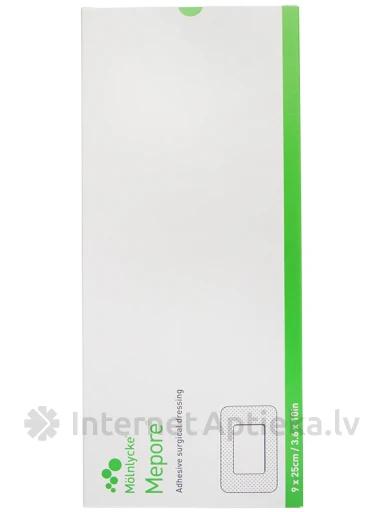 Mepore sterils plāksteris 9 x 25 cm, 30 gb. | internetaptieka.lv