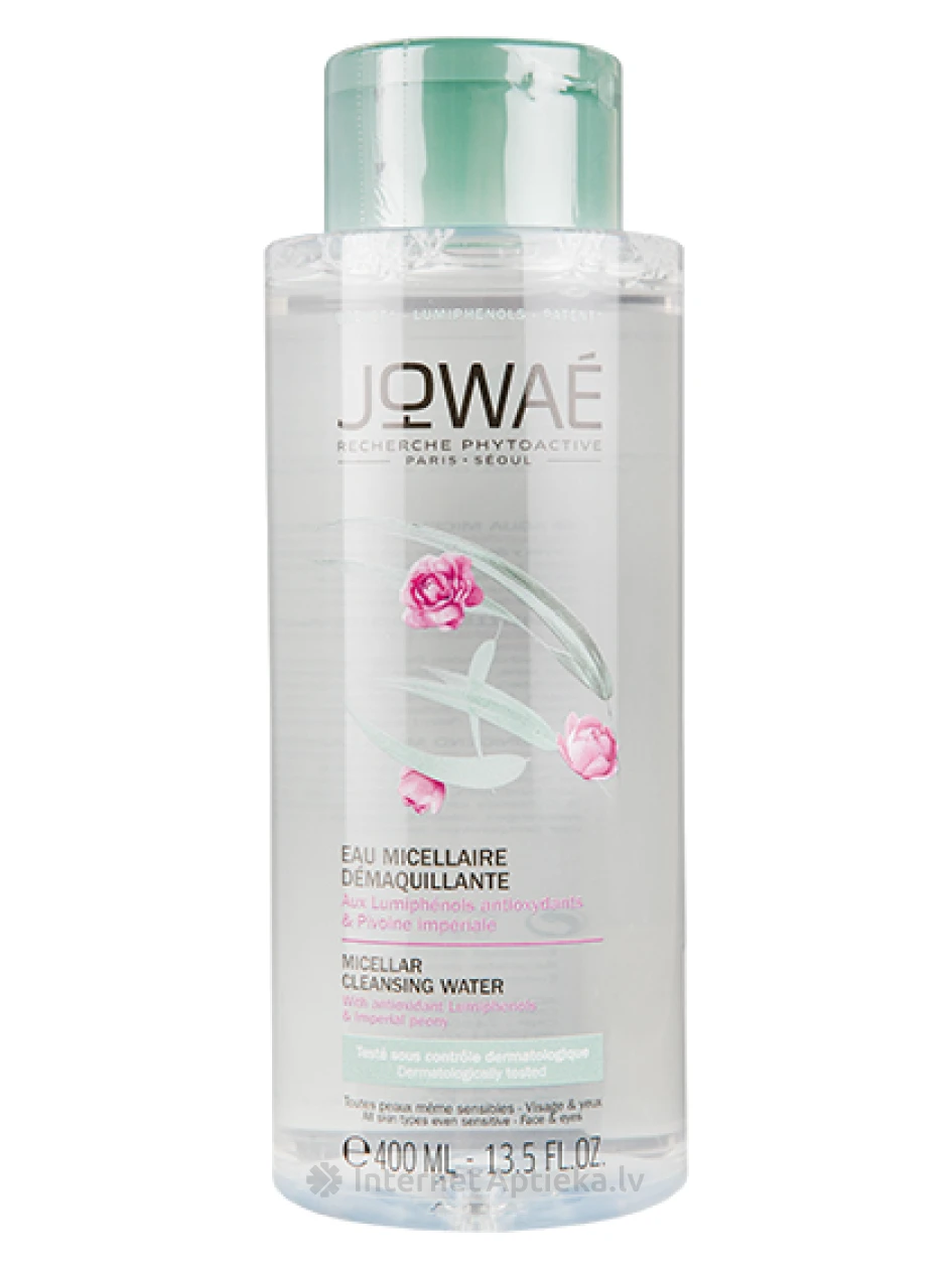 Jowae Cleansing Water micelārais ūdens, 400 ml | internetaptieka.lv