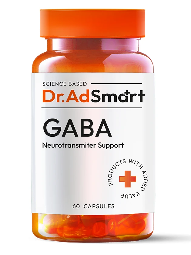 Dr.AD Smart GABA kapsulas, 60 gab.
