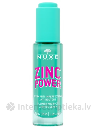 NUXE Zinc Power Blemish and Spot control serums, 30 ml | internetaptieka.lv