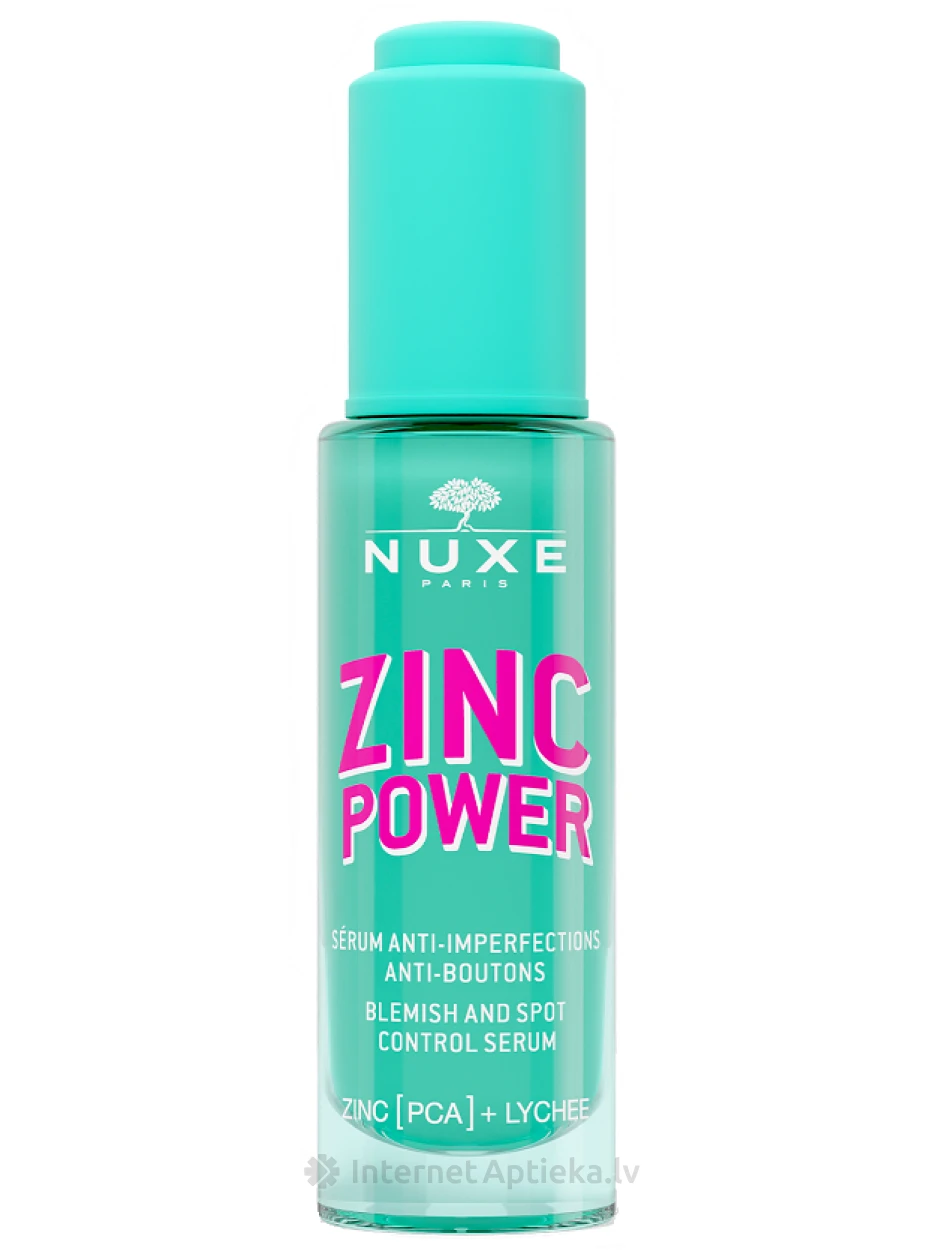 NUXE Zinc Power Blemish and Spot control seerum, 30 ml | internetaptieka.lv