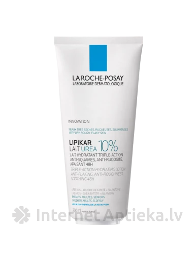 La Roche Lipikar Lait Urea 10%, 200 мл | internetaptieka.lv