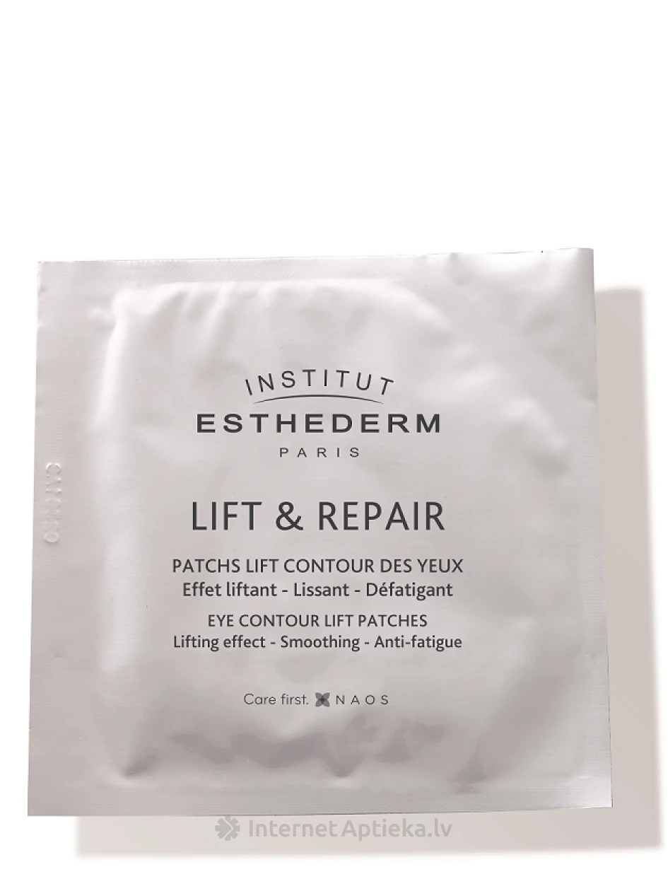Institut Esthederm Lift & Repair маска-патч для кожи вокруг глаз, 5x2 шт. | internetaptieka.lv