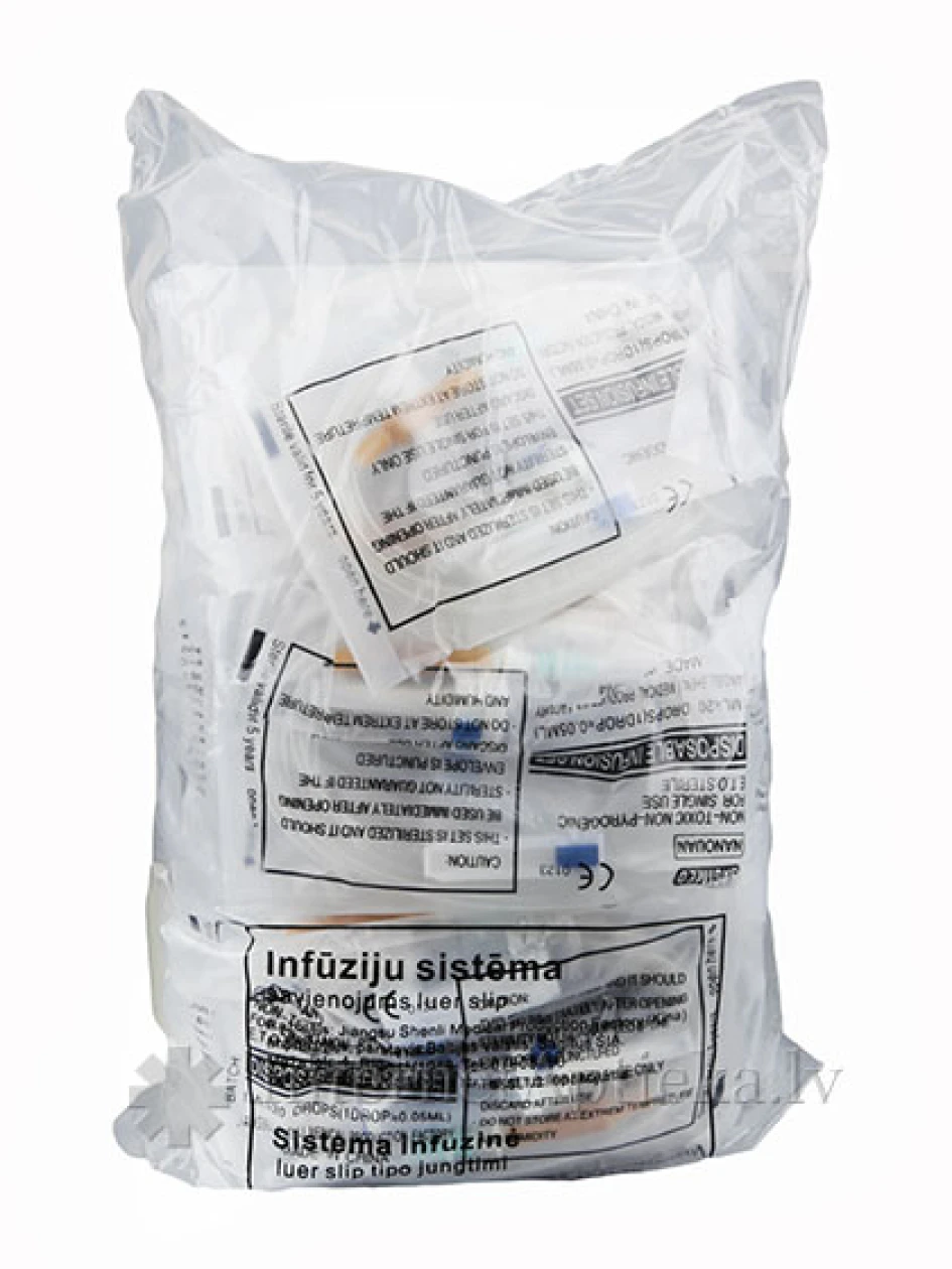 Infūziju sistēma Slip, 25 gb. | internetaptieka.lv