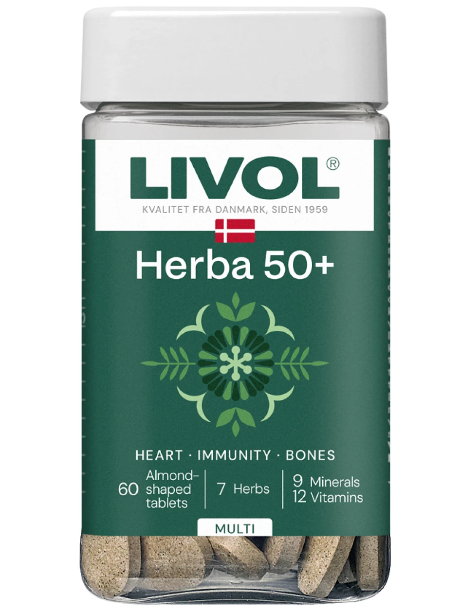 LIVOL MULTI Herba 50+ tabletes, 60 gb. | internetaptieka.lv