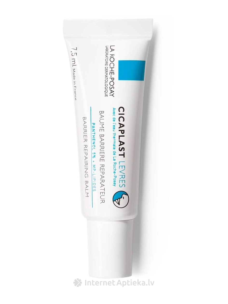 La Roche Posay Cicaplast восстанавливающий бальзам для губ, 7.5 мл | internetaptieka.lv