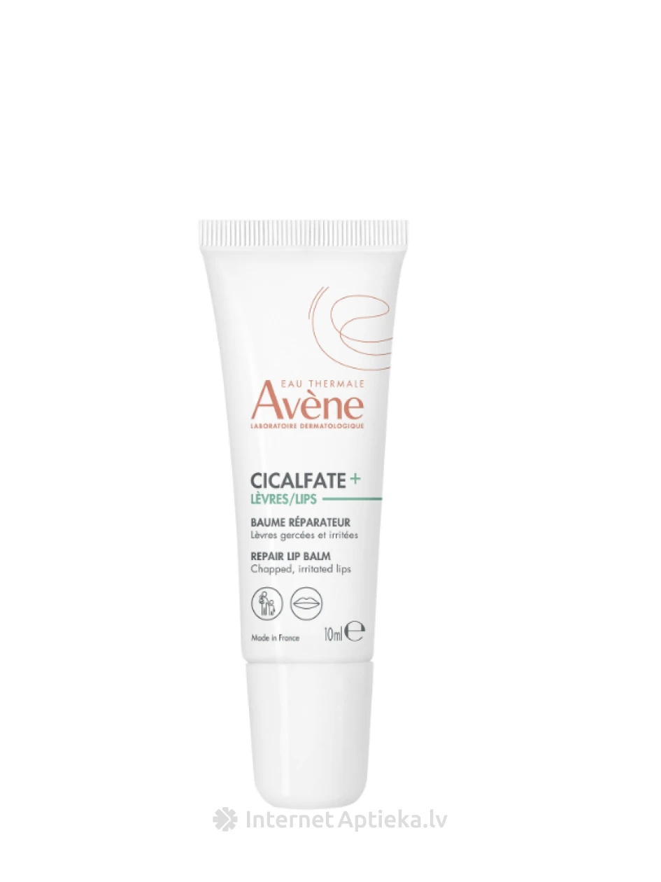 Avene Cicalfate+ atkuriamasis lūpų balzamas, 10 ml | internetaptieka.lv