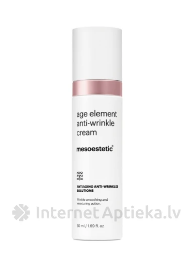 Mesoestetic age element anti-wrinkle kortsudevastane näokreem, 50 ml | internetaptieka.lv