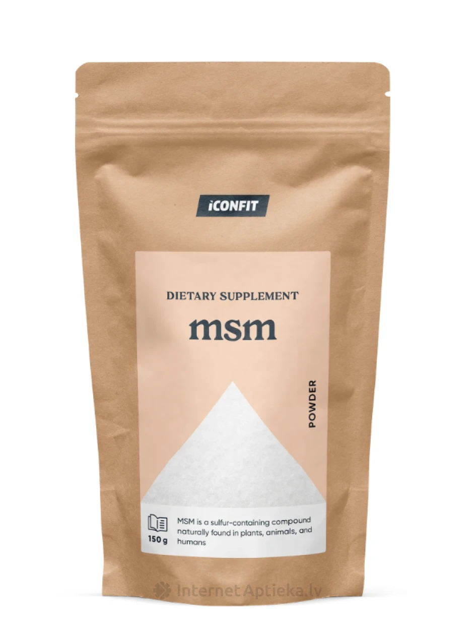 ICONFIT MSM Pulveris, 150 g | internetaptieka.lv