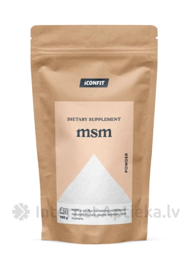 ICONFIT MSM Pulber, 150 g | internetaptieka.lv