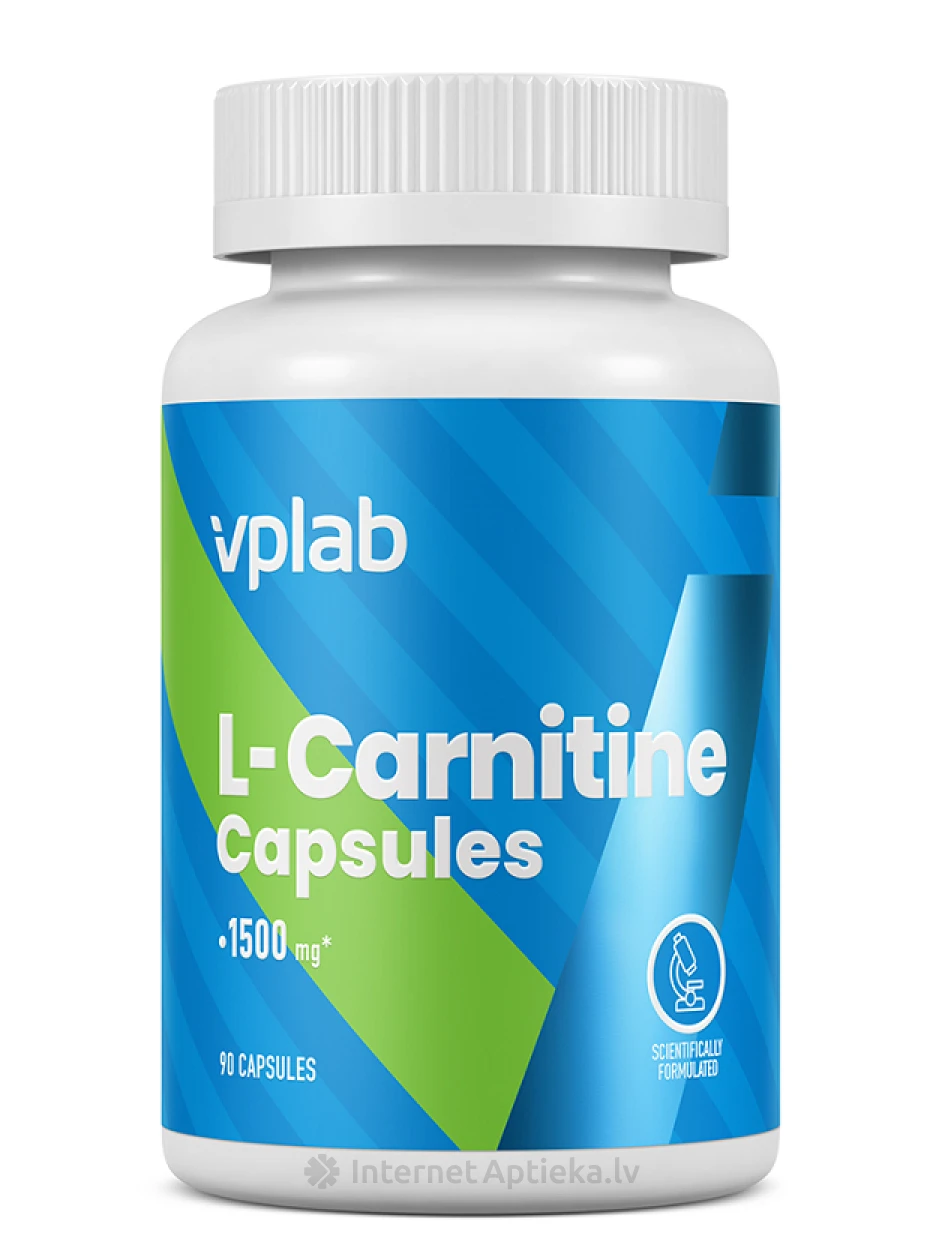 VPLAB L-Carnitine, 90 kapslit | internetaptieka.lv