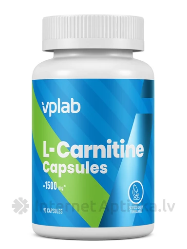 VPLAB L-Carnitine, 90 kapslit | internetaptieka.lv