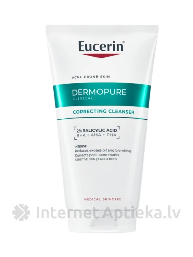 Eucerin® DermoPure Clinical koriģējoša attīrošā želeja, 150 ml | internetaptieka.lv