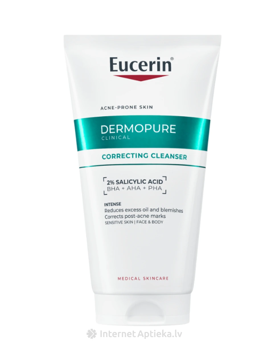 Eucerin® DermoPure Clinical koriģējoša attīrošā želeja, 150 ml | internetaptieka.lv