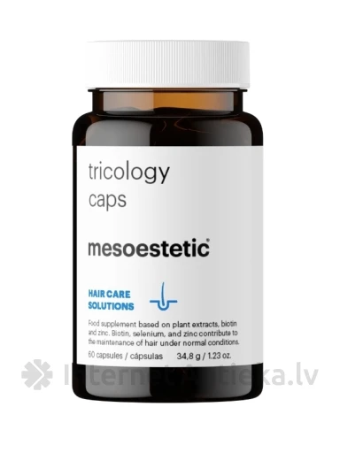 Tricology caps mesoestetic®, 60 kapsulas | internetaptieka.lv