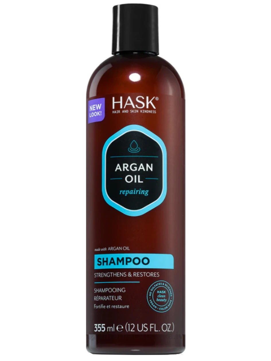 HASK atjaunojošais šampūns ar argana eļļu, 335 ml | internetaptieka.lv