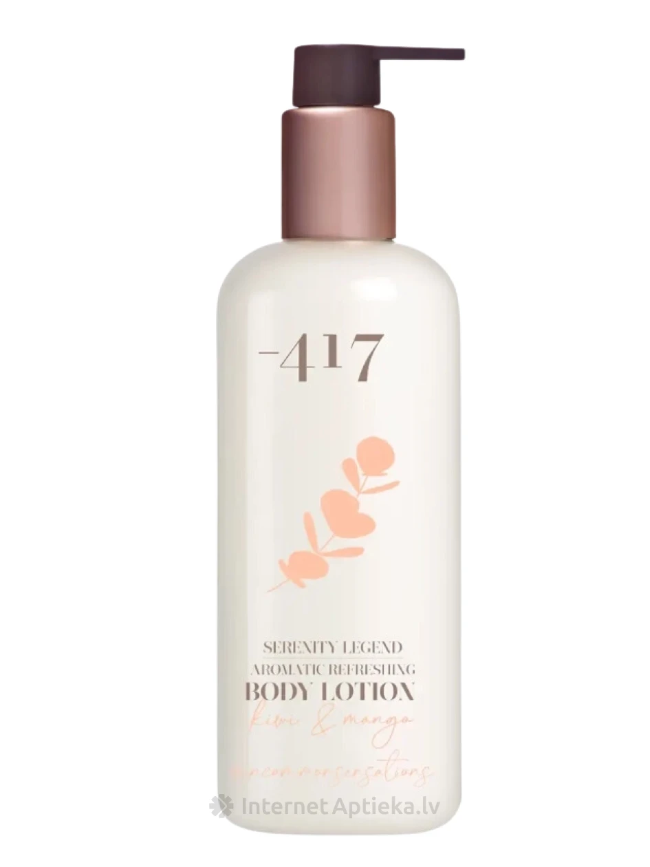 Minus 417 Serenity legend kiwi & mango aromātisks atsvaidzinošs ķermeņa losjons, 350 ml | internetaptieka.lv