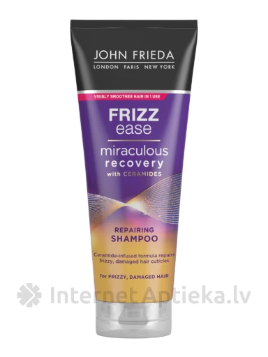 JOHN FRIEDA Frizz Ease Miraculous Recovery šampūns, 250 ml | internetaptieka.lv