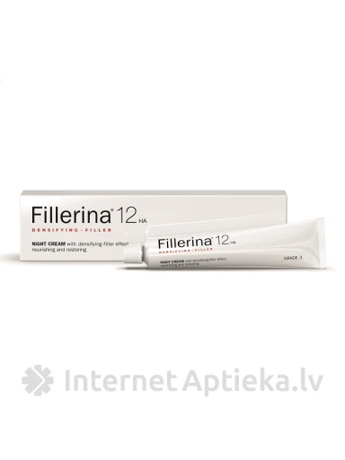 FILLERINA 12HA öökreem Intensiivsus 3, 50 ml | internetaptieka.lv