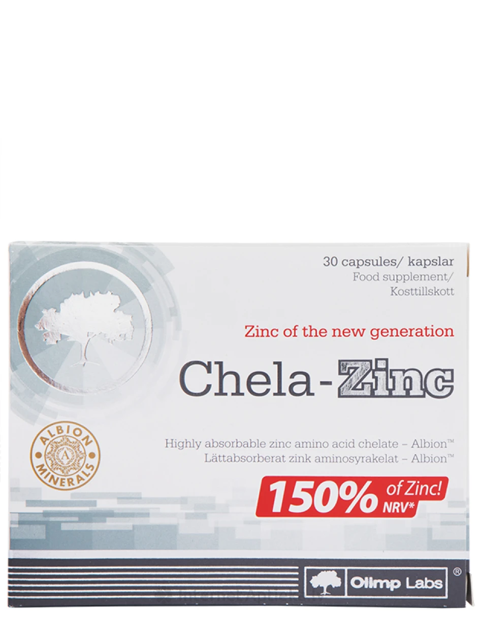 Olimp Labs Chela-Zinc, 30 kapsulas | internetaptieka.lv