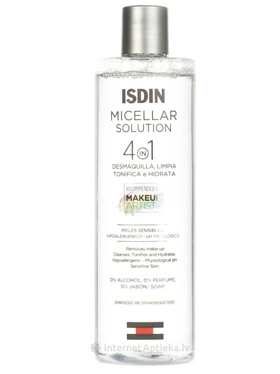 ISDIN Micellar Solution мицеллярная вода, 400 мл | internetaptieka.lv
