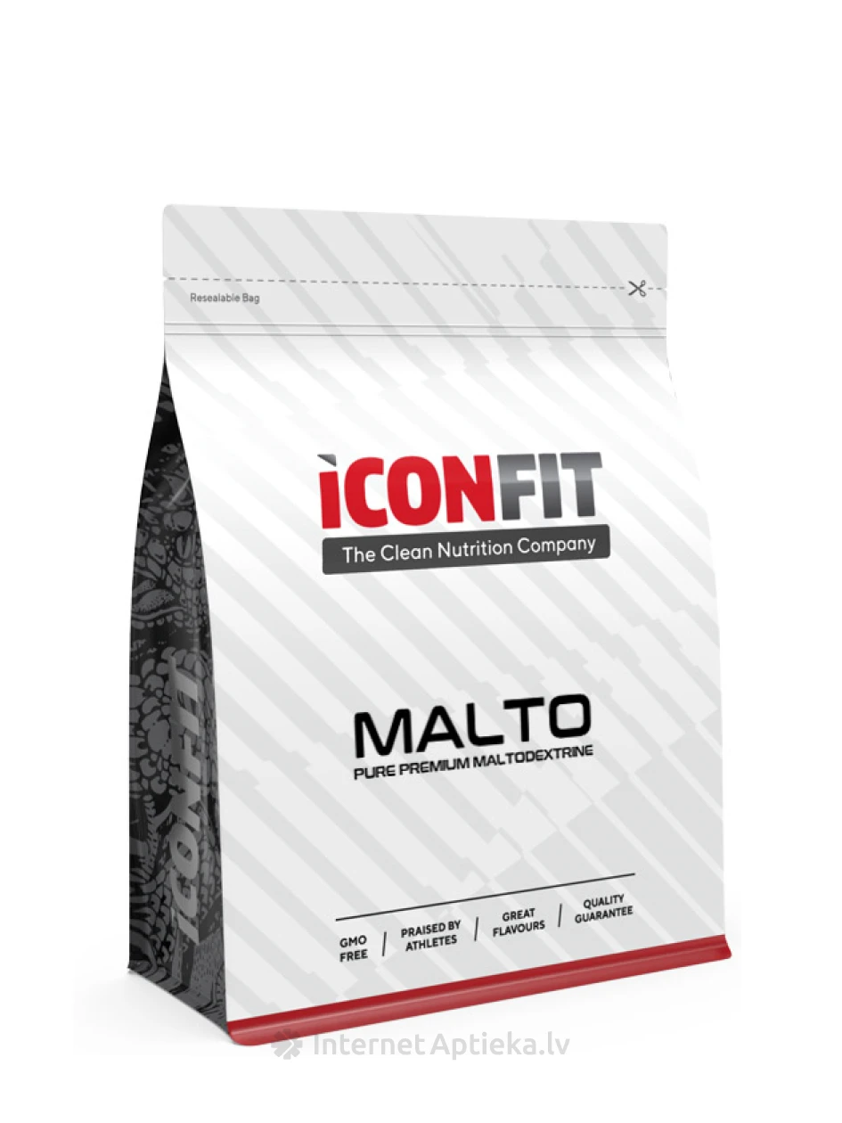 ICONFIT Maltodextrin - pure Мальтодекстрин, 1 кг | internetaptieka.lv