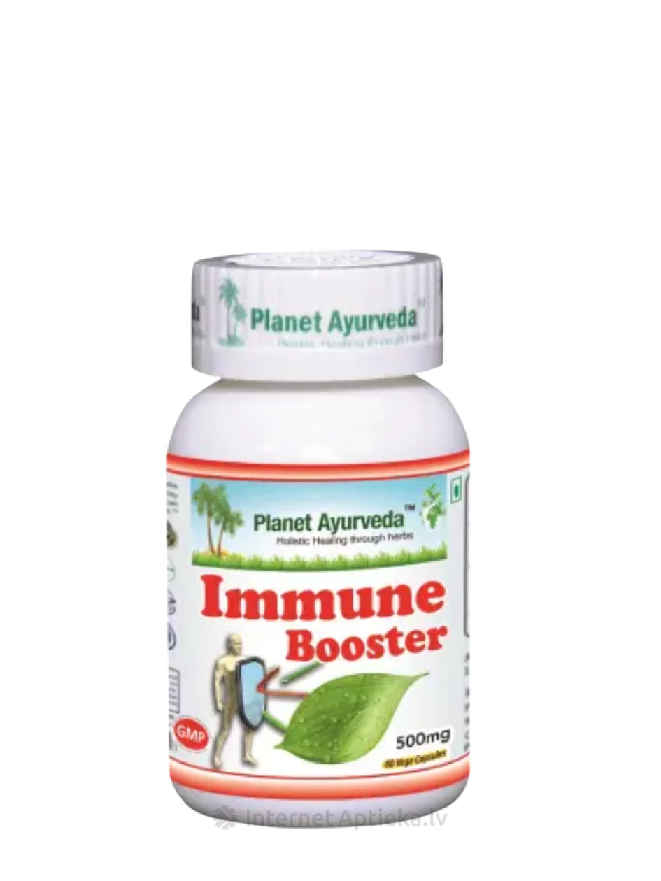 Planet Ayurveda® Immune Booster, 60 kapslit | internetaptieka.lv