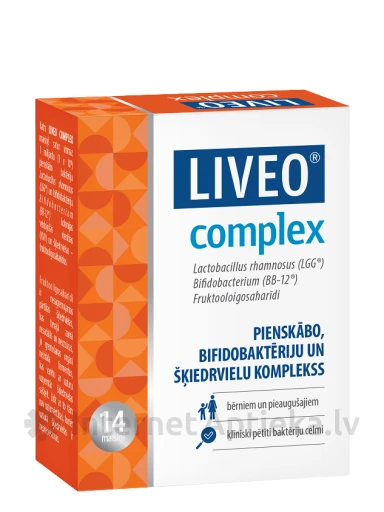 LIVEO® complex paciņas, 14 gb. | internetaptieka.lv