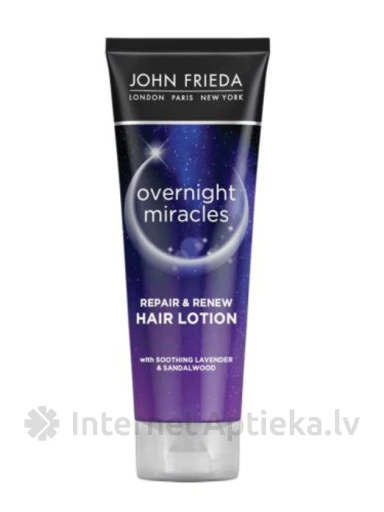 JOHN FRIEDA Overnight Miracles noorendav kreem | internetaptieka.lv