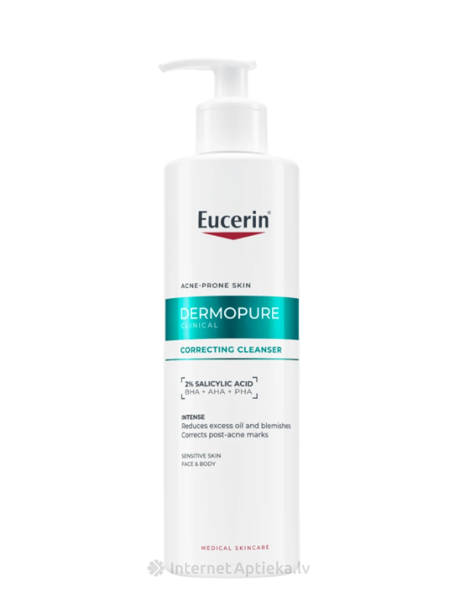 Eucerin® DermoPure Clinical koriģējoša attīrošā želeja, 400 ml | internetaptieka.lv