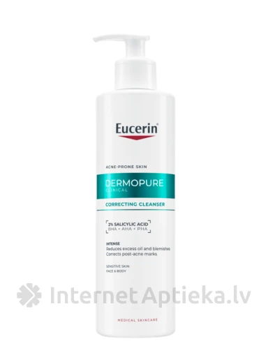 Eucerin® DermoPure Clinical koriģējoša attīrošā želeja, 400 ml | internetaptieka.lv