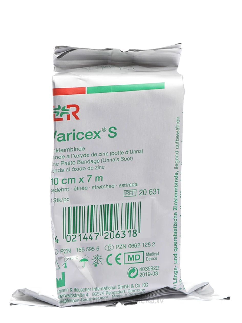 Varicex S elastīgā cinka saite, 10 cm x 7 m | internetaptieka.lv