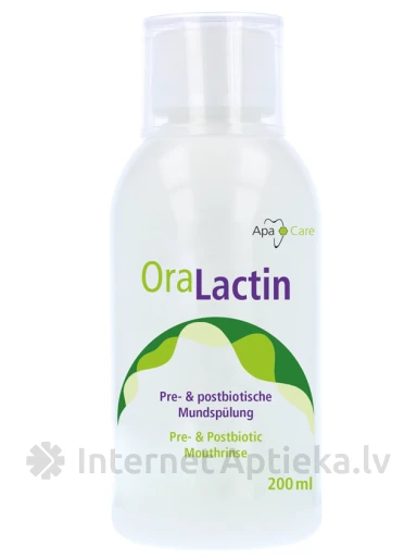 ApaCare Postbiootiline suuvesi OraLactin, 200 ml | internetaptieka.lv