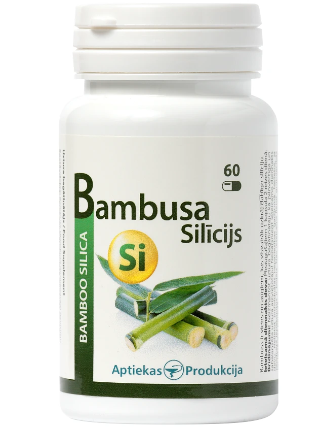 AP Bambusa Silīcijs kapsulas, 60 gab.
