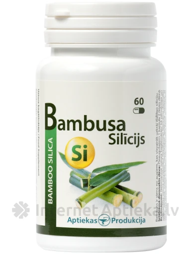 Bambusa räni, 60 kapslit | internetaptieka.lv