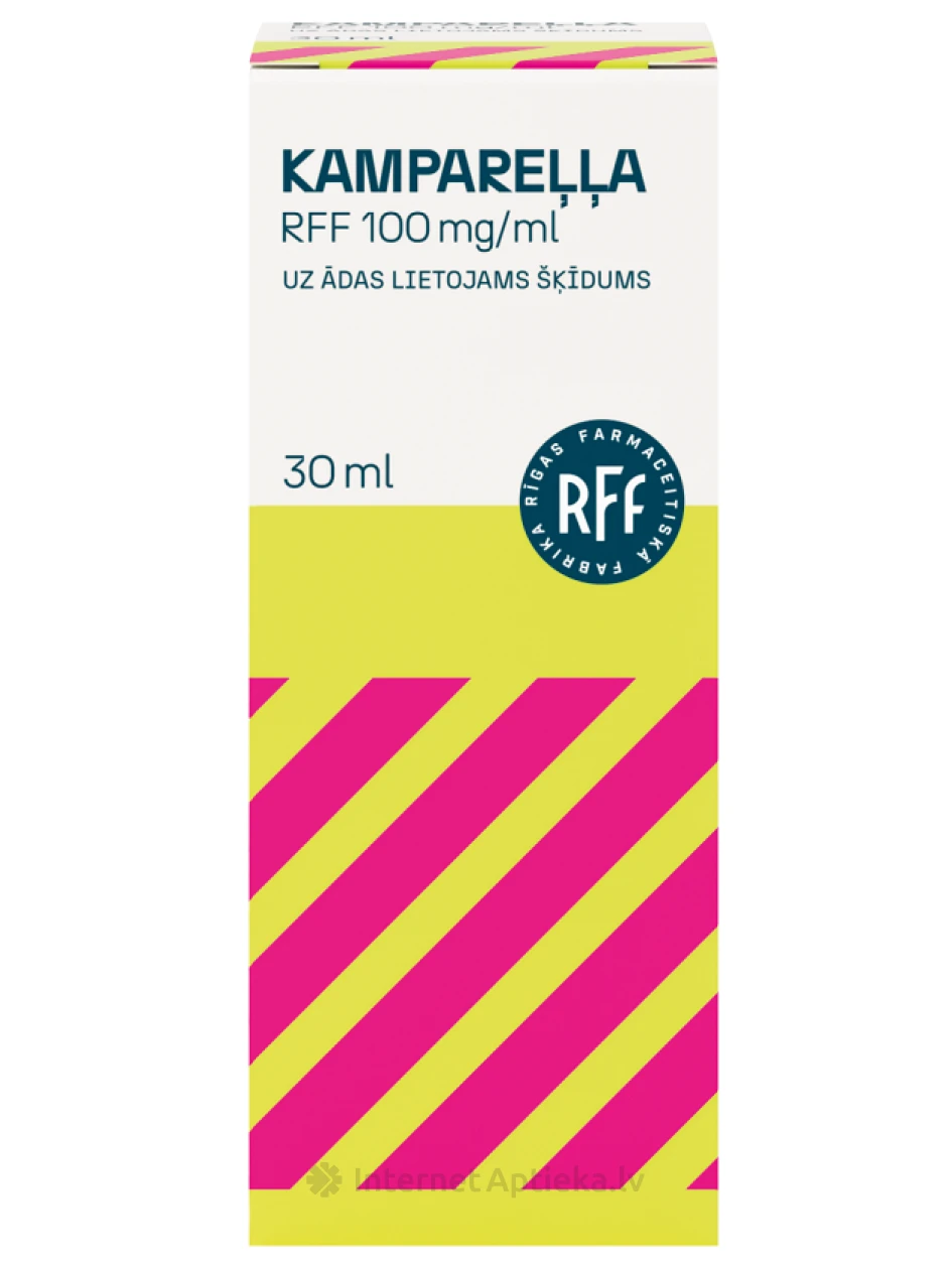 Kampareļļa 10% uz ādas lietojams šķīdums, 30 ml | internetaptieka.lv