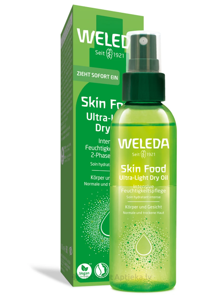 Weleda Skin Food sausā eļļa, 100 ml | internetaptieka.lv