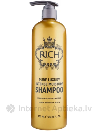 RICH Pure Luxury Intensīvi mitrinošs šampūns, 750 ml | internetaptieka.lv