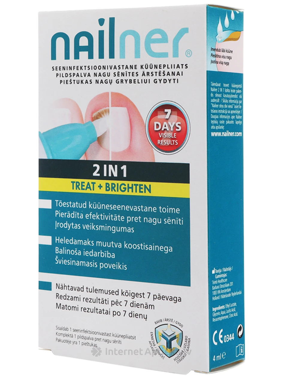 NailNer repair Противогрибковое средство для ногтей, 4 мл | internetaptieka.lv