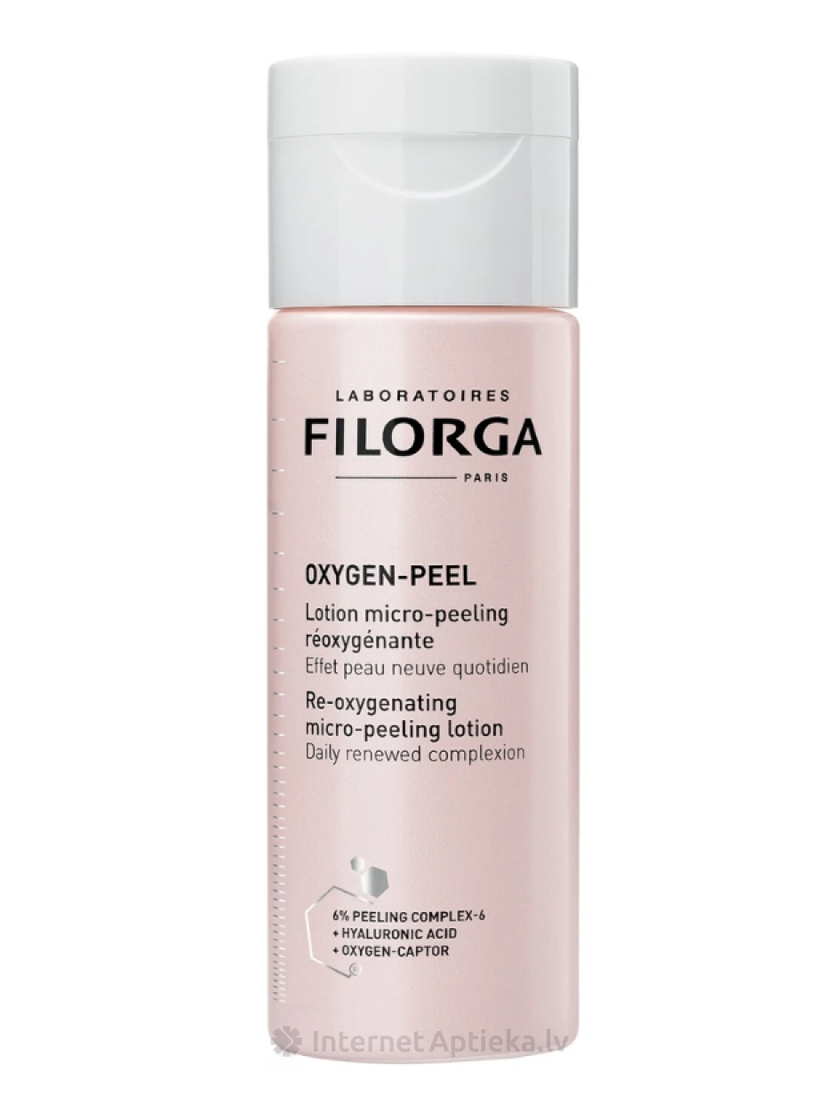 FILORGA OXYGEN PEEL näovesi koorimiseks ja naha heledamaks muutmiseks, 150 ml | internetaptieka.lv