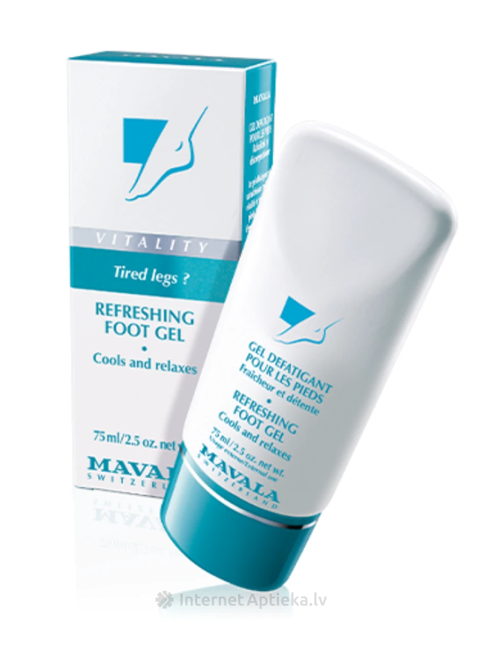 MAVALA Refreshing Foot Gel värskendav jalageel, 75 ml | internetaptieka.lv